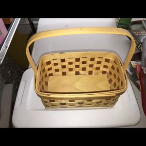 Signed Longaberger family Basket